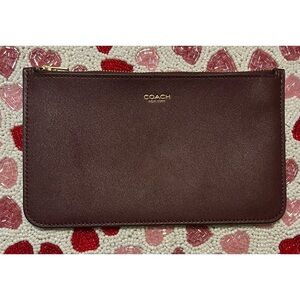 Coach Merlot/Brass Bag Insert/Pouch!